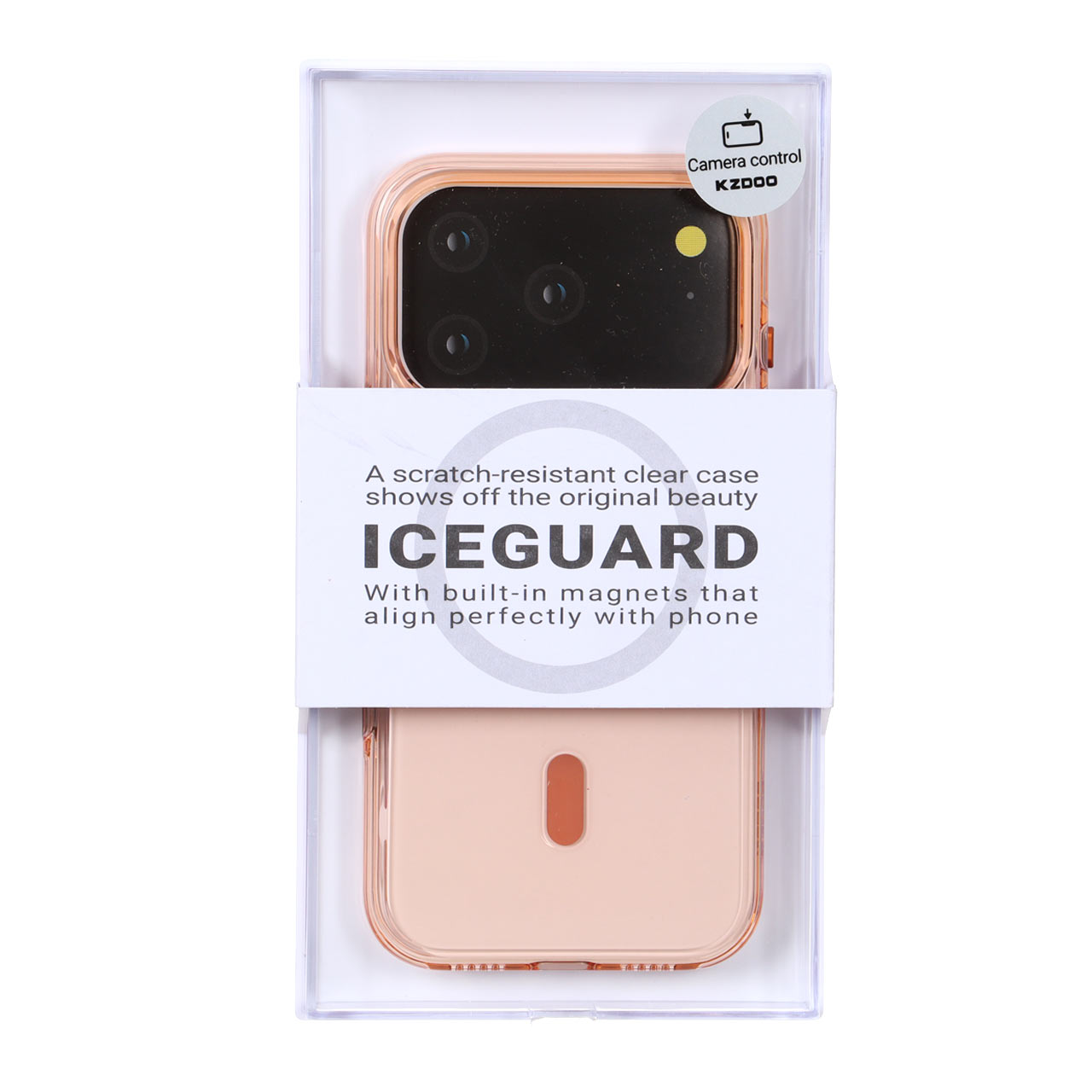 قاب Original KDoo ICEGUARD Magsafe مدل Apple iPhone 17 Pro - نارنجی (پک دار) - NTC